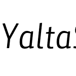 Yalta Sans Pro