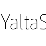 Yalta Sans Pro