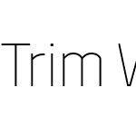 Trim Web