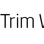 Trim Web