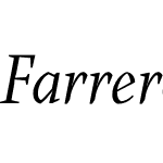 Farrerons Serif