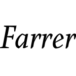 Farrerons Serif