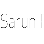 Sarun Pro Condensed