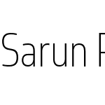 Sarun Pro Condensed