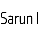 Sarun Pro Condensed