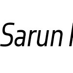 Sarun Pro Condensed