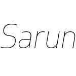 Sarun Pro Narrow