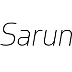 Sarun Pro Narrow