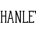 Hanley Slim Serif