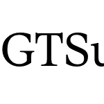 GT Super Text