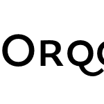 Orqquidea-Sans