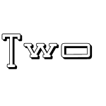 Two Letter Monogram