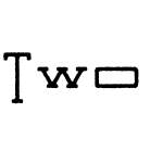 Two Letter Monogram