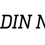 DINNextSlabPro-Italic