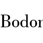 Bodoni RB BT