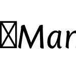 MantikaSansProCYR-Italic