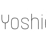 Yoshida Sans Condensed