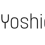 Yoshida Sans Condensed