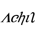Achilles Super-Italic