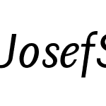 JosefSans-Italic