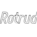 Rotrude Outline