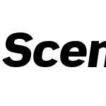 SceneAltBlackItalic