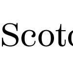 ScotchText-Roman