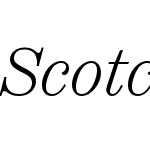 ScotchText-LightItalic