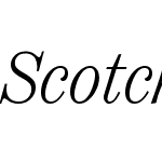 ScotchTextCond-LtIt