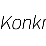 Konkret Grotesk Pro