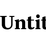 Untitled Serif