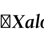 XalocCaption-BoldItalic
