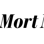 Mort Modern