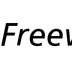 FreewayRomanItalic