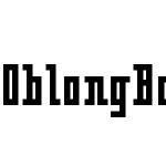 OblongBold