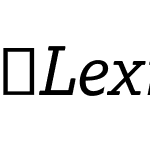 Lexia-Italic