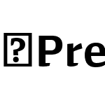 PretoSemiBold