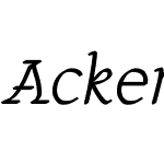 Ackermann