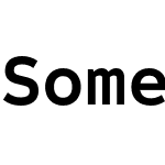 Sometype Mono