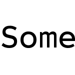 Sometype Mono