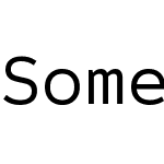 Sometype Mono