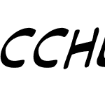 CCHushHush-Italic