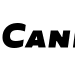 Cannon-SCblackitalic