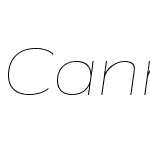 Cannon-thinitalic