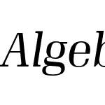 Algebra Display