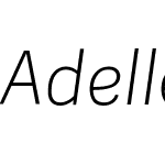 Adelle Sans ARM