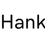 Hanken Grotesk