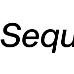 Sequel Sans