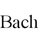 Bach