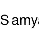 SamyakSans